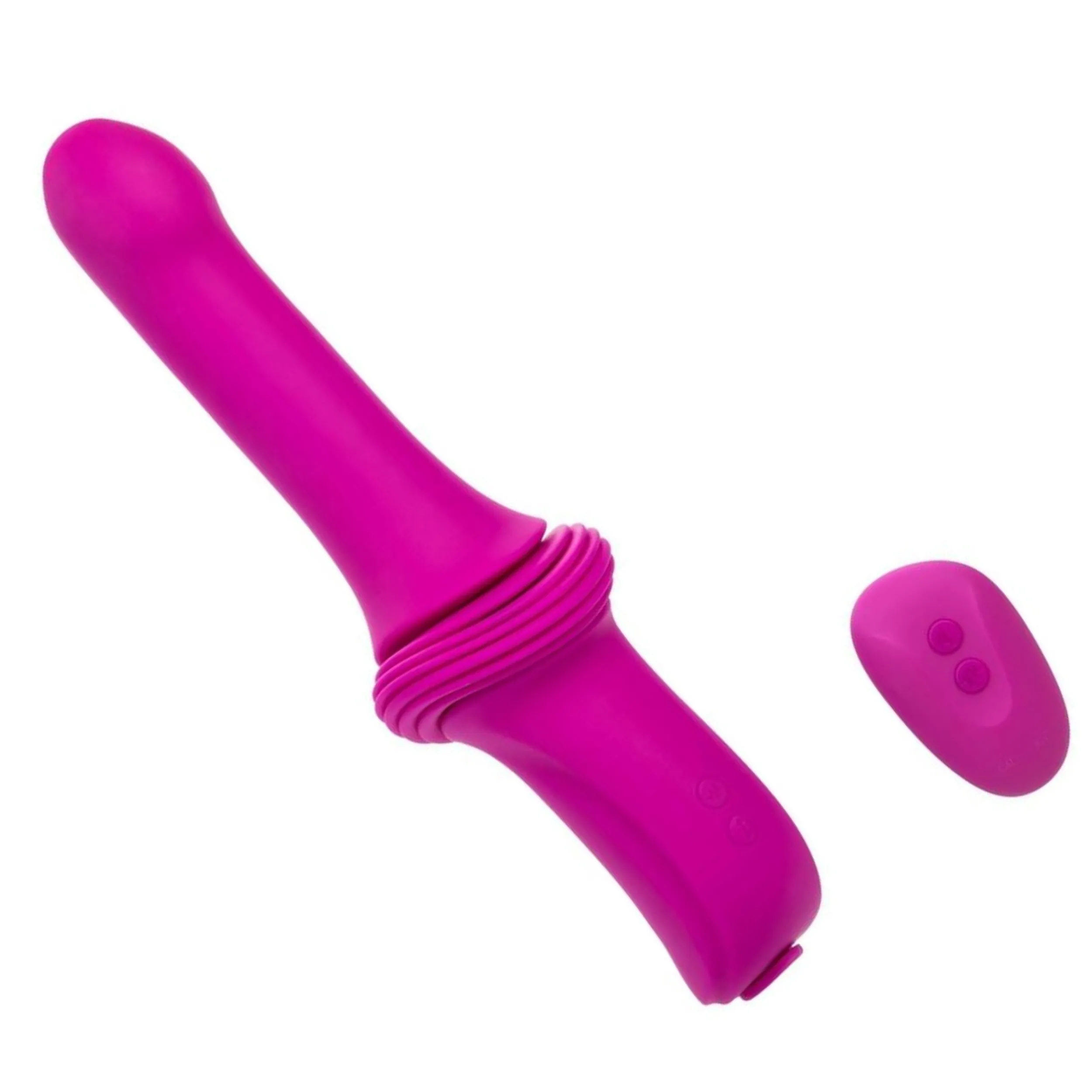 Overdrive Remote Control Rechargeable Silicone Sex Machine Smooth Thruster