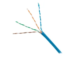 Panduit TX6 - Bulk cable - 1000 ft - 0.2 in - UTP - CAT 6 - IEEE 802.3af/IEEE 802.3at/IEEE 802.3bt - CMP - plenum, solid - violet PUP6C04VL-W
