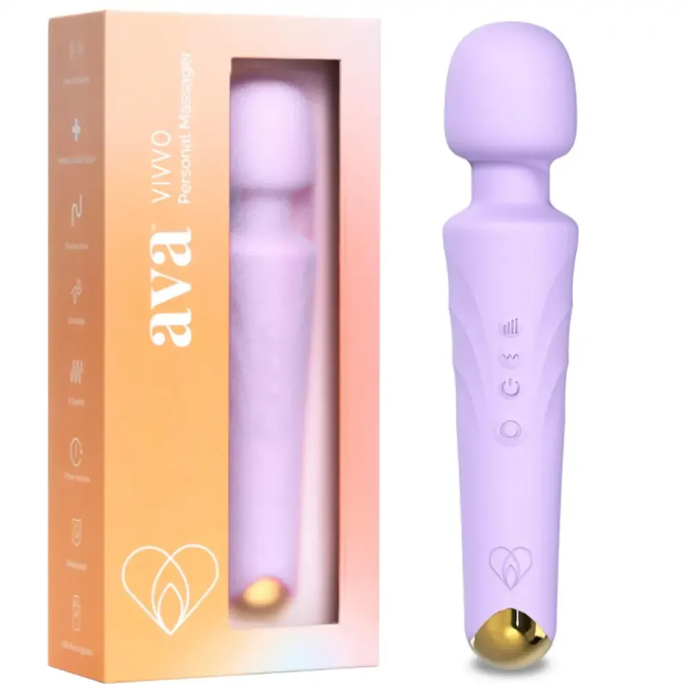 Personal Wand Massager Clit Stimulator Quiet & Small Vibrator #Magic Wand #Solo #Pussy