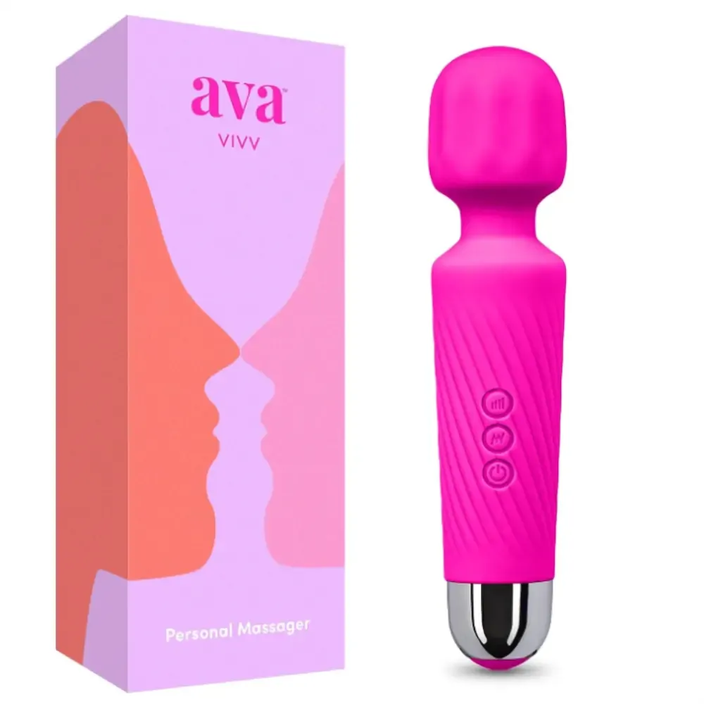 Personal Wand Massager Clit Stimulator Quiet & Small Vibrator #Magic Wand #Solo #Pussy