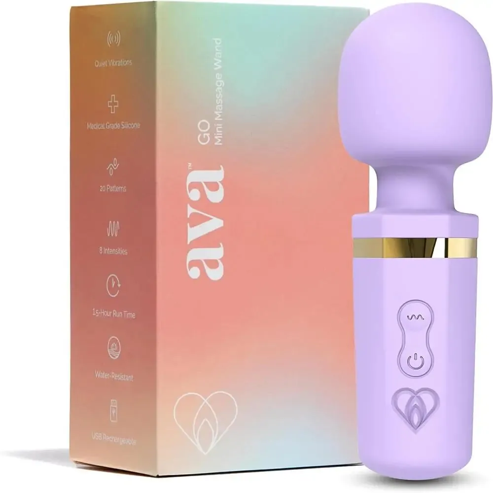 Personal Wand Massager Clit Stimulator Quiet & Small Vibrator #Magic Wand #Solo #Pussy
