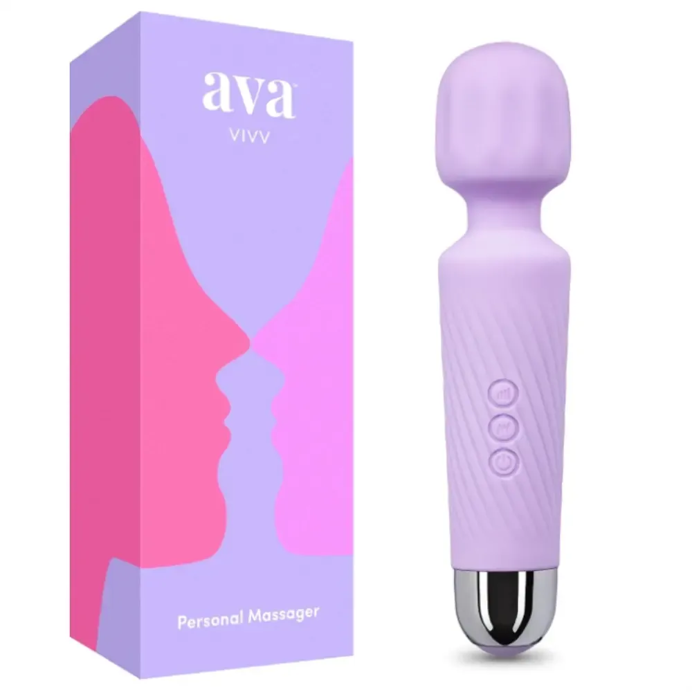 Personal Wand Massager Clit Stimulator Quiet & Small Vibrator #Magic Wand #Solo #Pussy