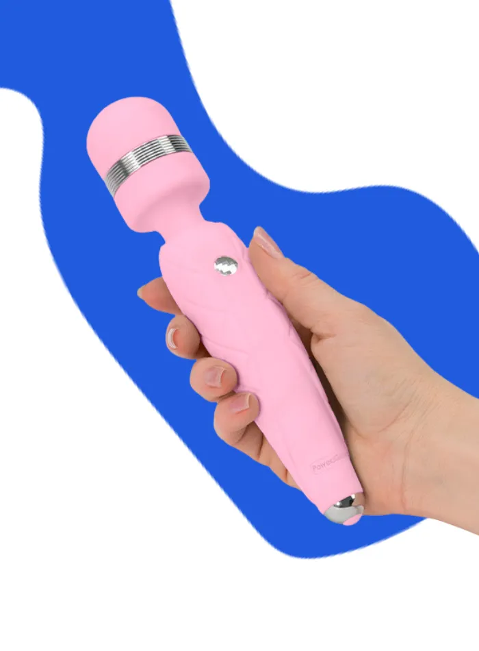 Pillow Talk CHEEKY Body Wand Massager with Swarovski Crystal