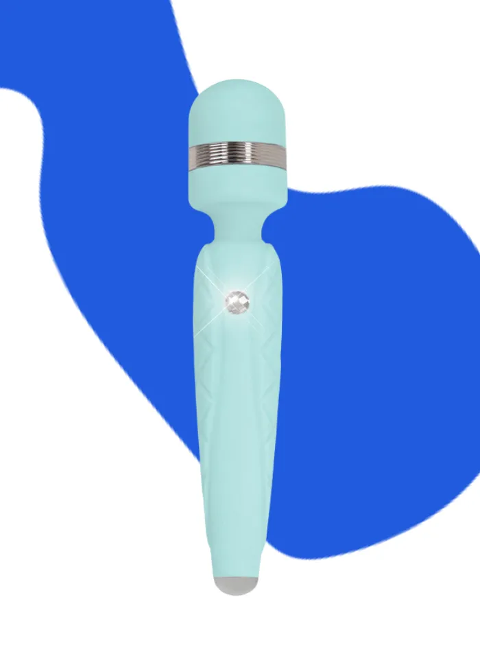 Pillow Talk CHEEKY Body Wand Massager with Swarovski Crystal