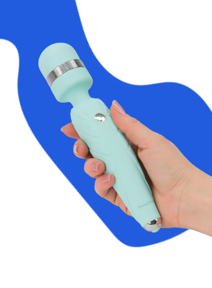 Pillow Talk CHEEKY Body Wand Massager with Swarovski Crystal