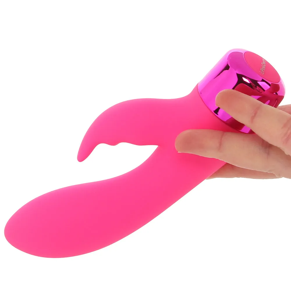 PinkCherry Right On Rabbit Silicone Dual Motor Vibe