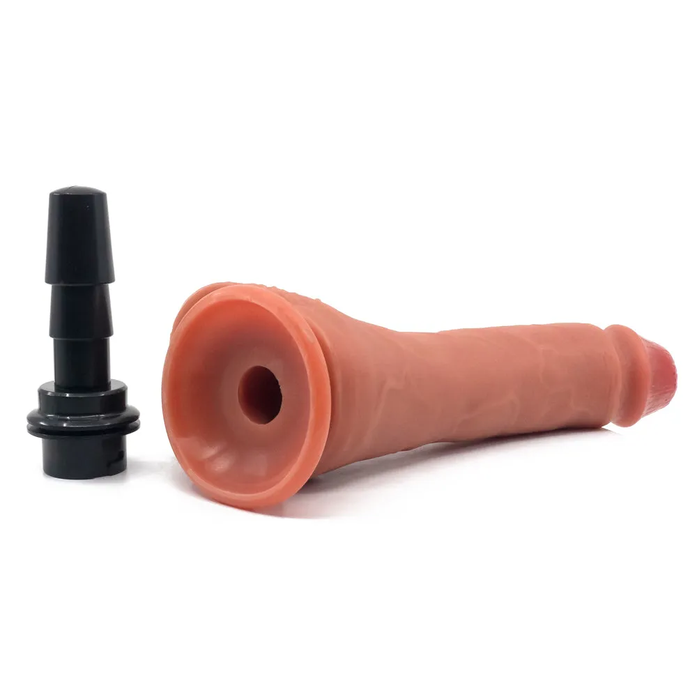 Portable Handbag Sex Machine Attachment - Realistic Suction Cup Dildo