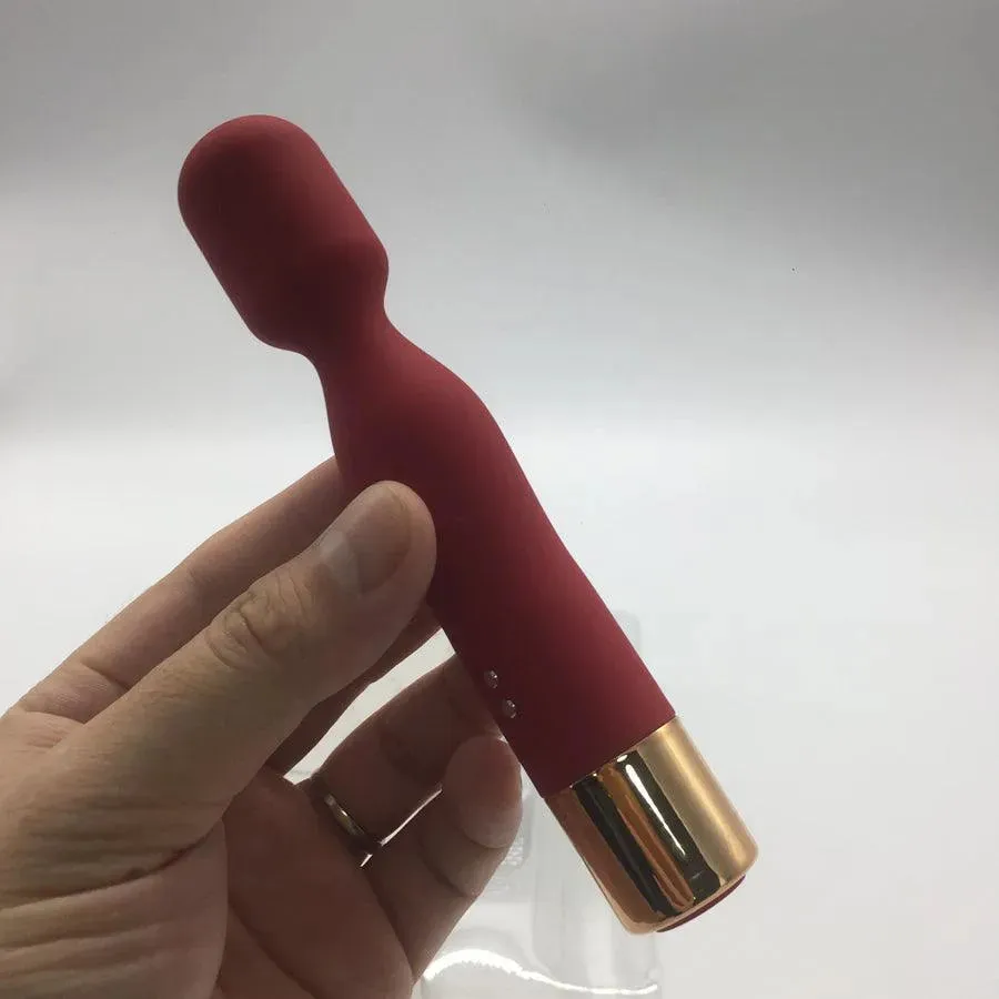 Powerful Mini Wand Vibrator for Clit Stimulation