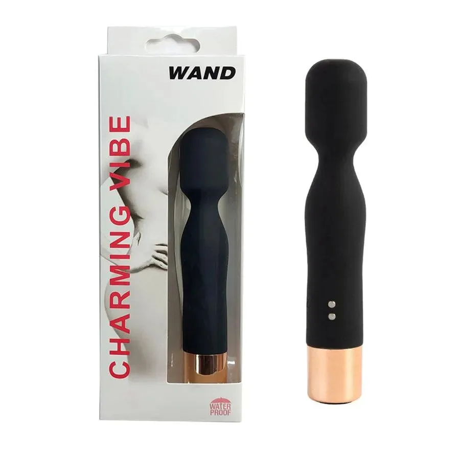 Powerful Mini Wand Vibrator for Clit Stimulation