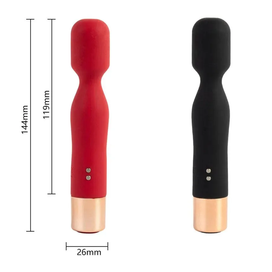 Powerful Mini Wand Vibrator for Clit Stimulation