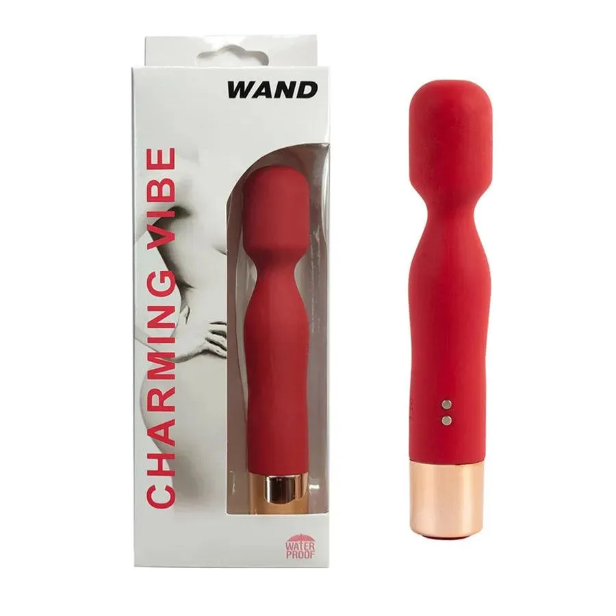 Powerful Mini Wand Vibrator for Clit Stimulation