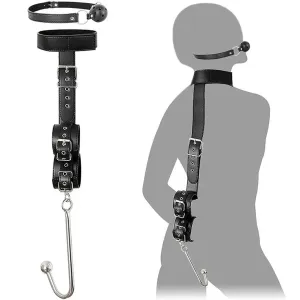 Premium Leather BDSM Anal Hook Bondage