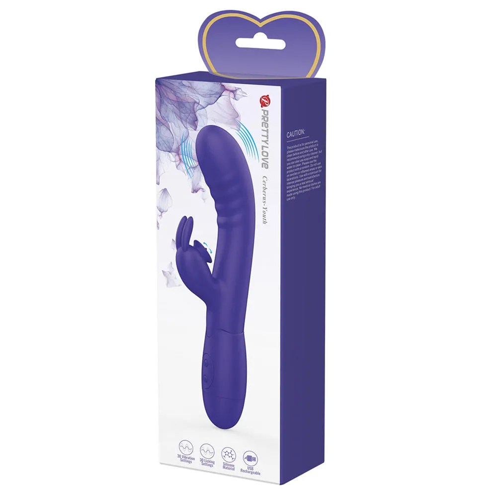 Pretty Love Cerberus Youth Rabbit Vibrator