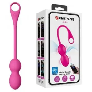 Pretty Love - Elvira App-Controlled Kegel Balls (Pink)
