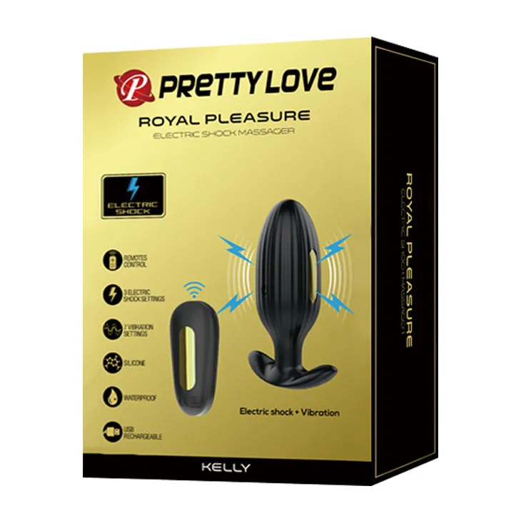 Pretty Love - Kelly Vibrating Electro-Shock Anal Plug