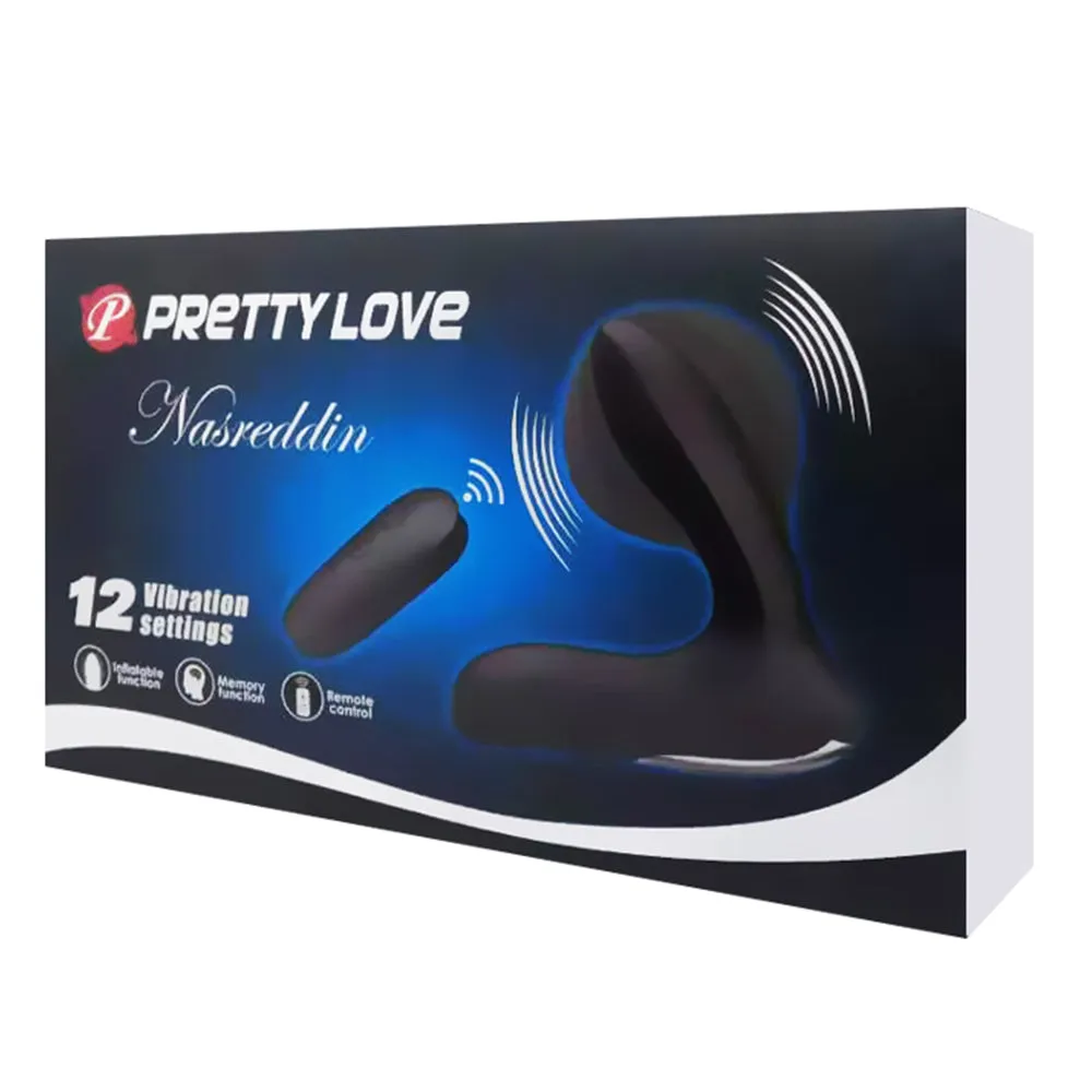 Pretty Love Nasreddin Inflatable Vibrating Prostate Stimulator