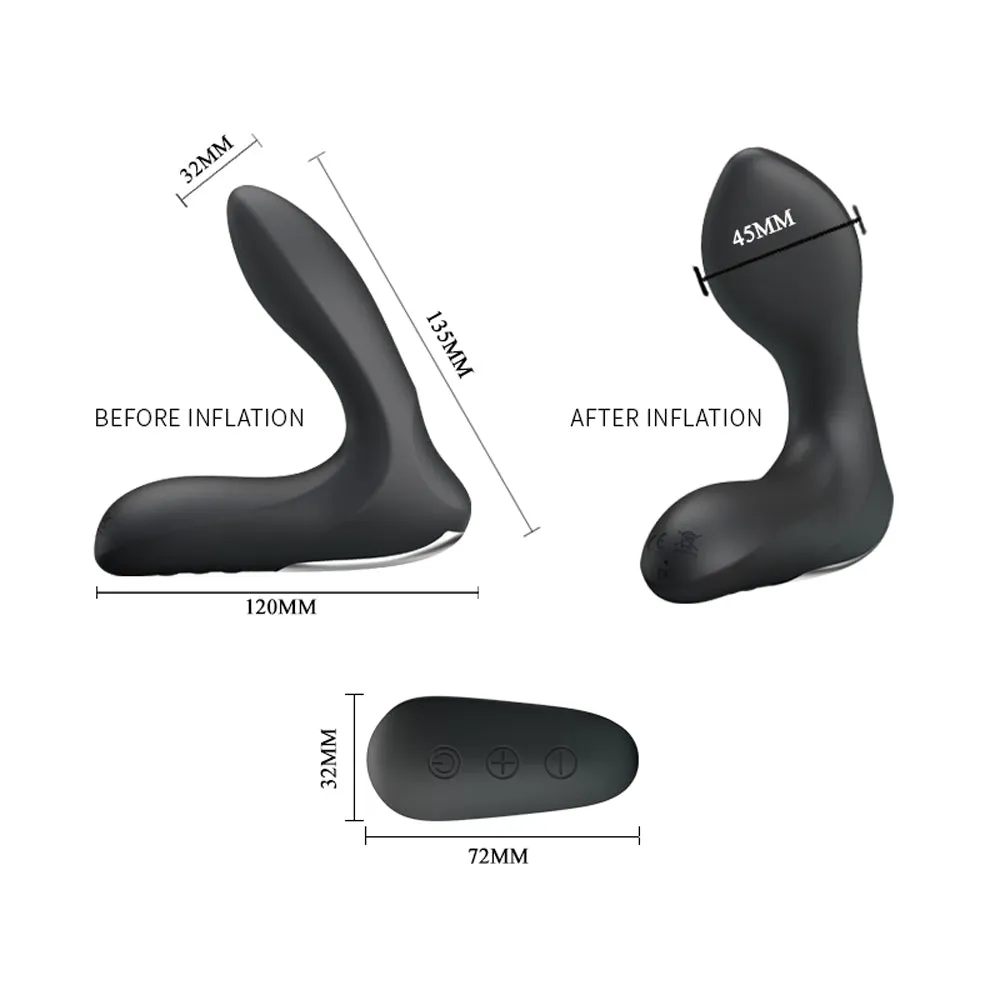 Pretty Love Nasreddin Inflatable Vibrating Prostate Stimulator
