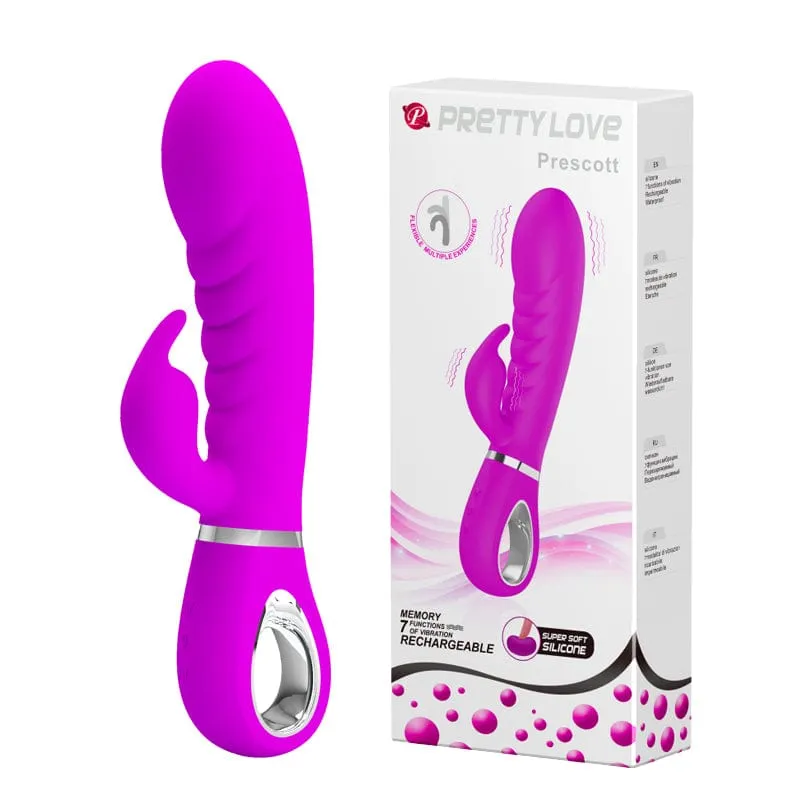 Pretty Love - Prescott Flexible Rabbit Vibrator