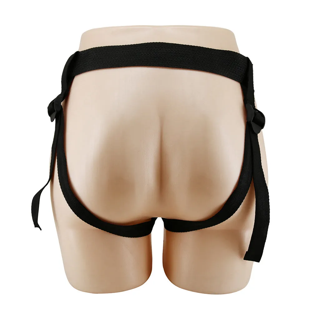 Pretty Love Stark Strap-On Harness Briefs & Hollow 6.9" Dildo