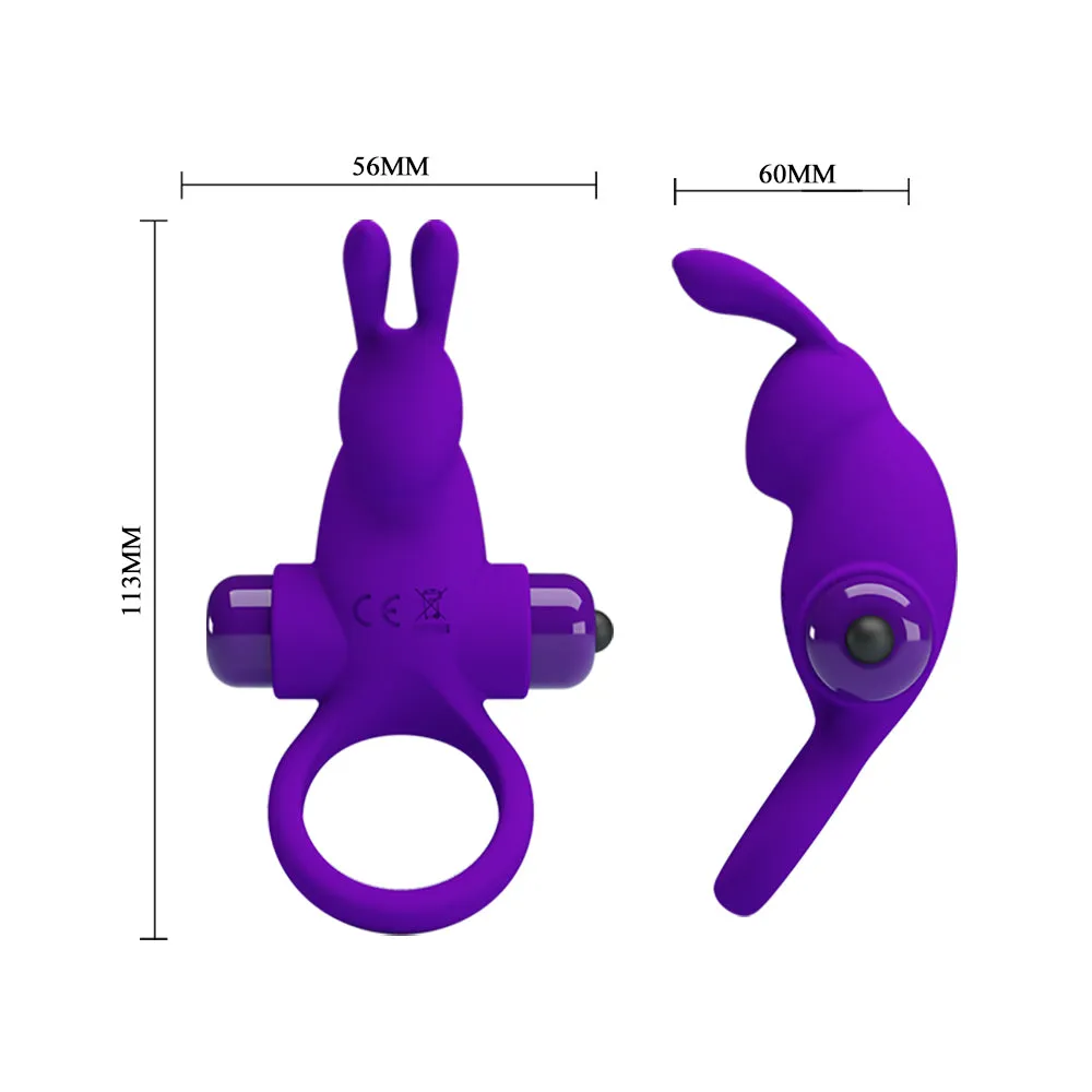 Pretty Love Vibrant Rabbit Cock Ring I