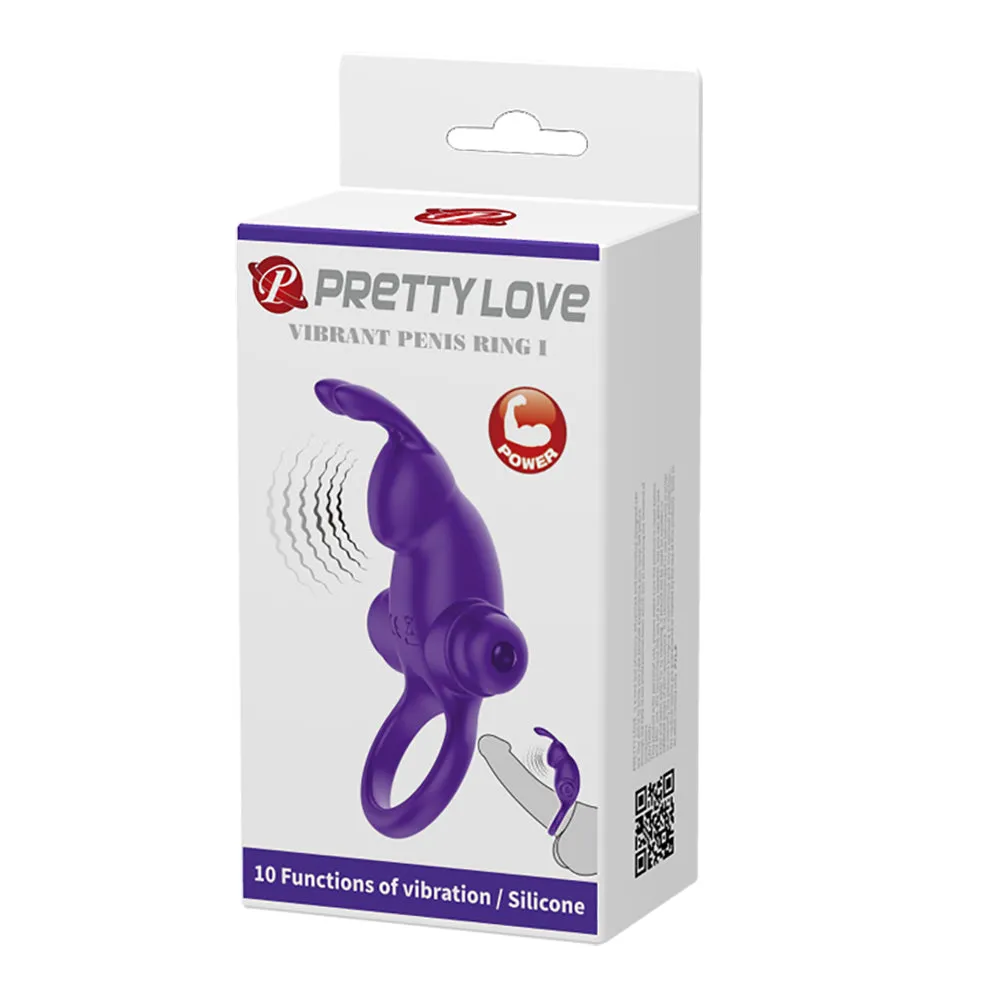 Pretty Love Vibrant Rabbit Cock Ring I