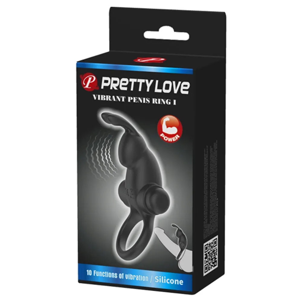 Pretty Love Vibrant Rabbit Cock Ring I