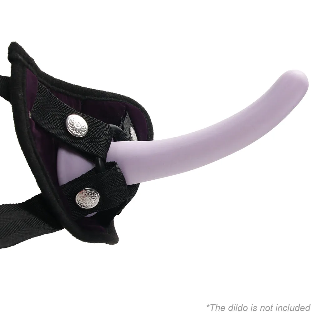 Purple Strap-On Harness