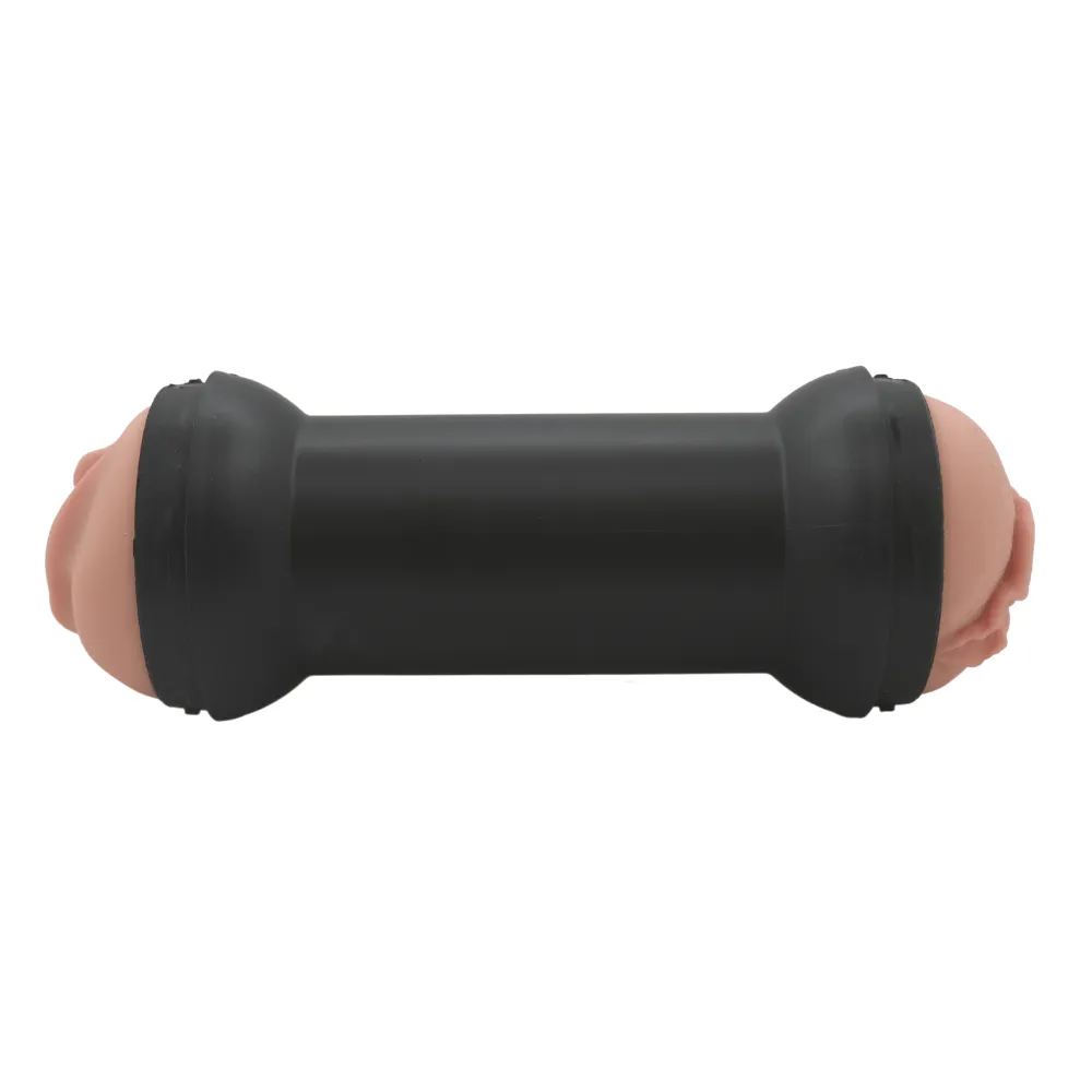 Realistic Double-Ended Stroker - Tight Pussy & Ass or BJ & Pussy Stroker!