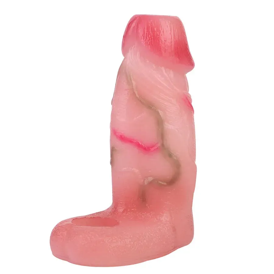 Realistic Silicone Cock Extension Sleeve