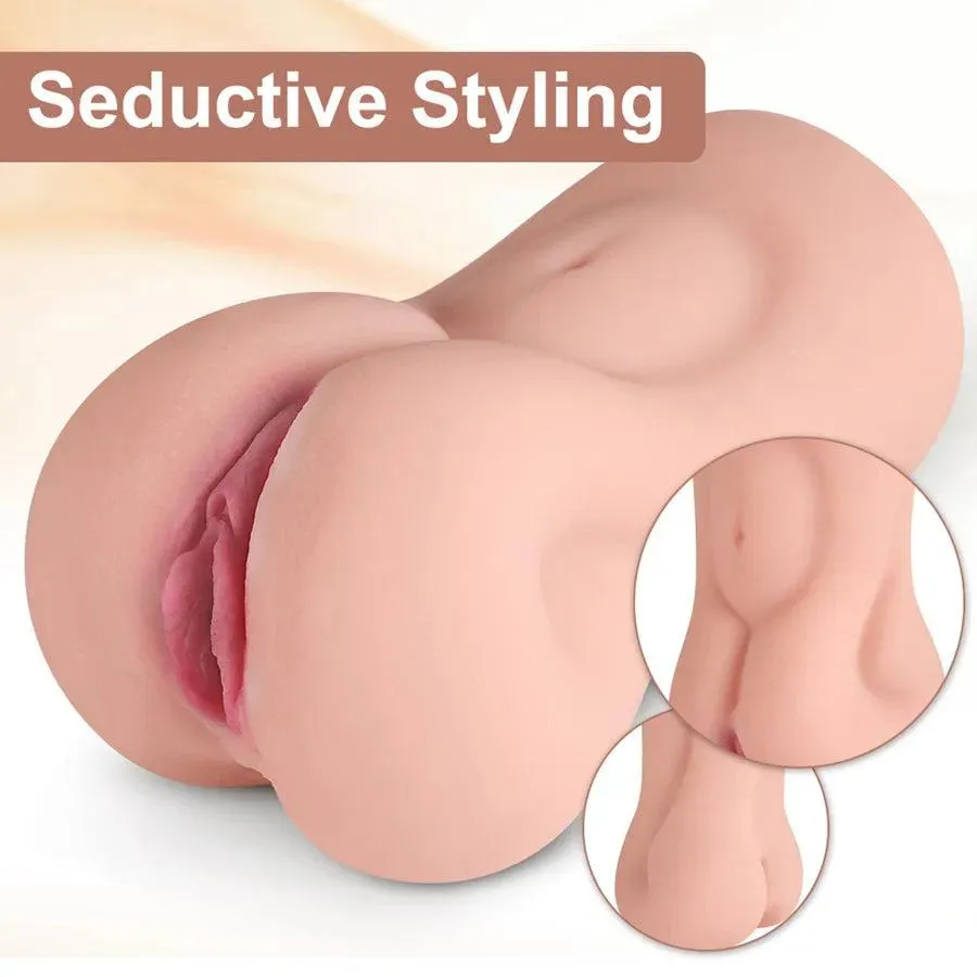 Realistic Silicone Vibrating Pocket Pussy