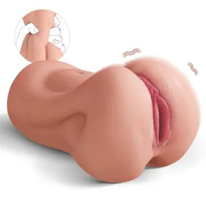 Realistic Silicone Vibrating Pocket Pussy