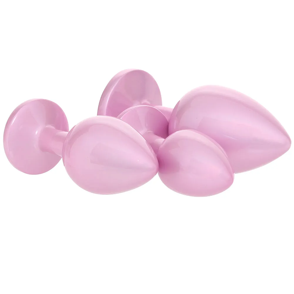 Rear Assets 3 Piece Metal Plug Set