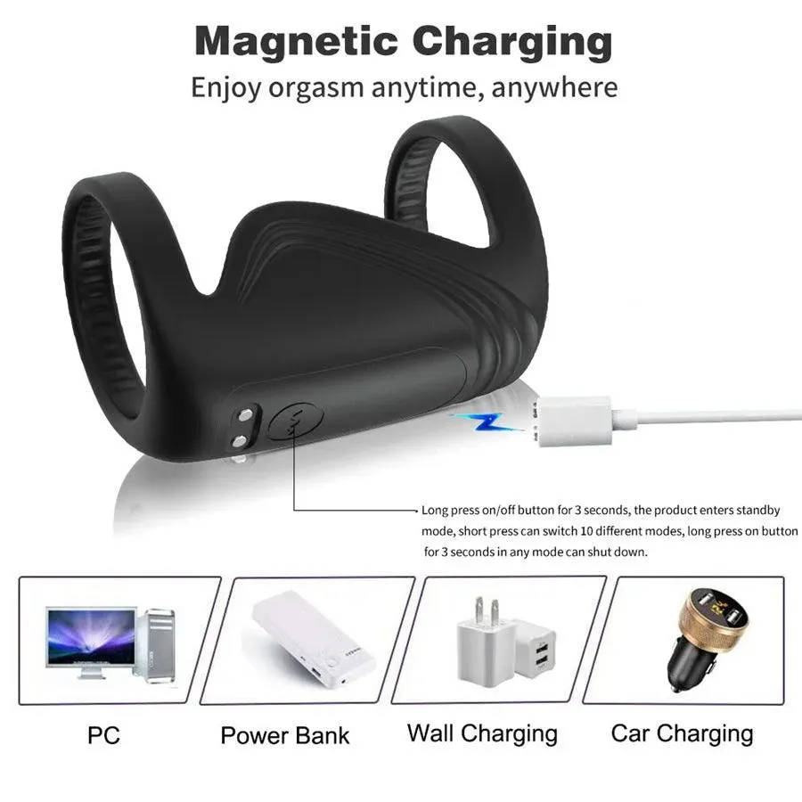 Remot Control Bluetooth Cock Ring Vibrator