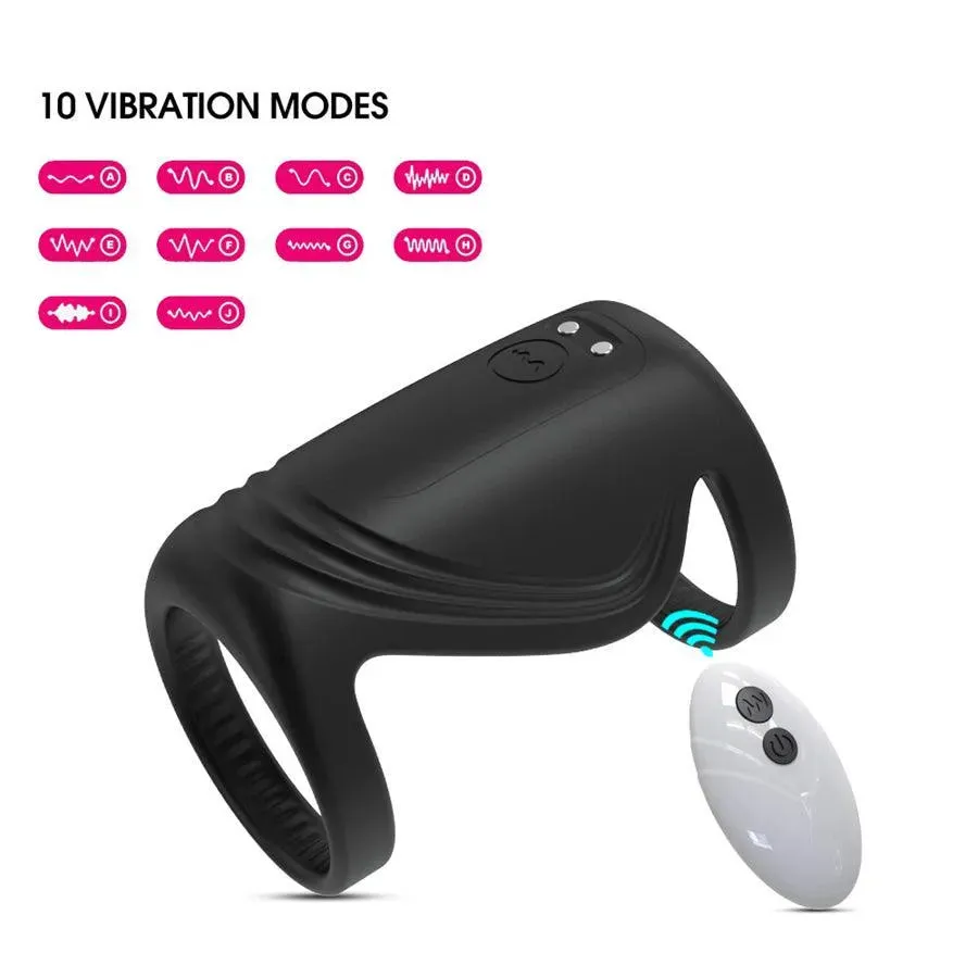 Remot Control Bluetooth Cock Ring Vibrator