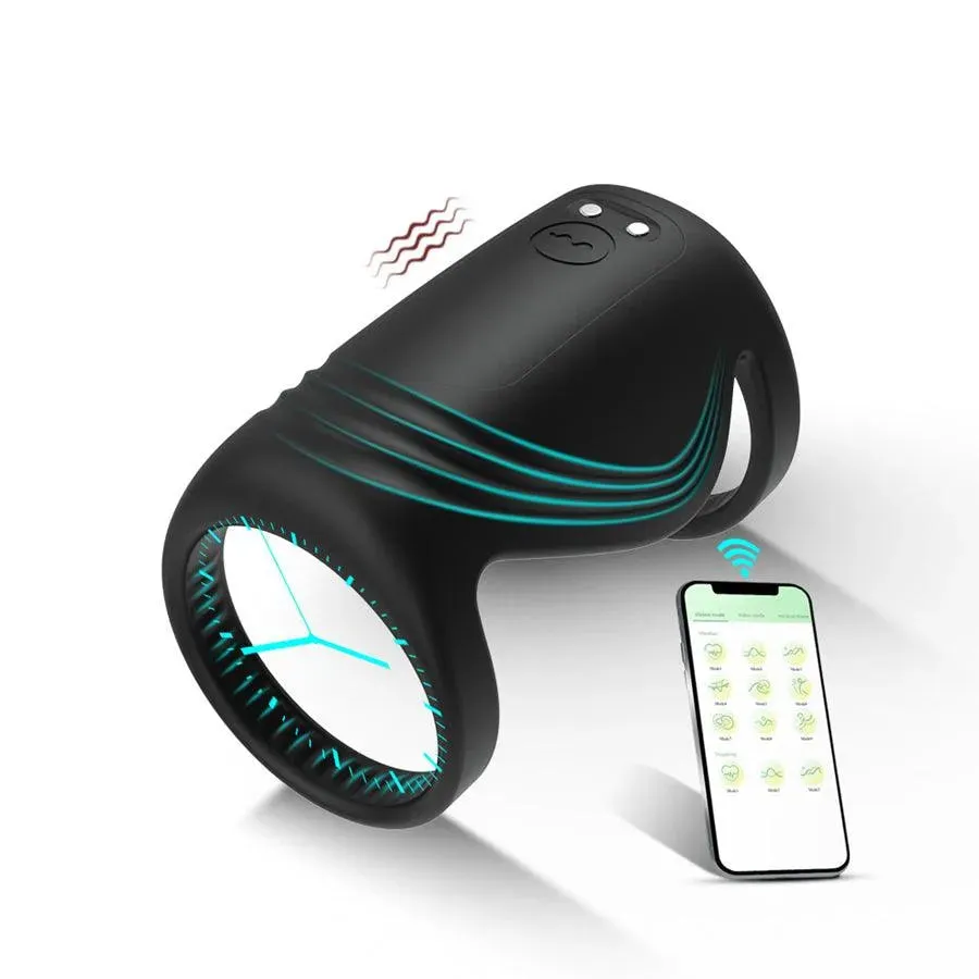 Remot Control Bluetooth Cock Ring Vibrator