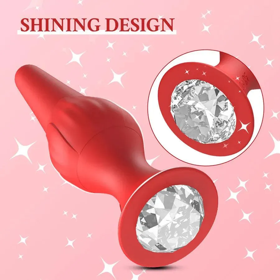 Remote Control Diamond Vibrating Butt Plug