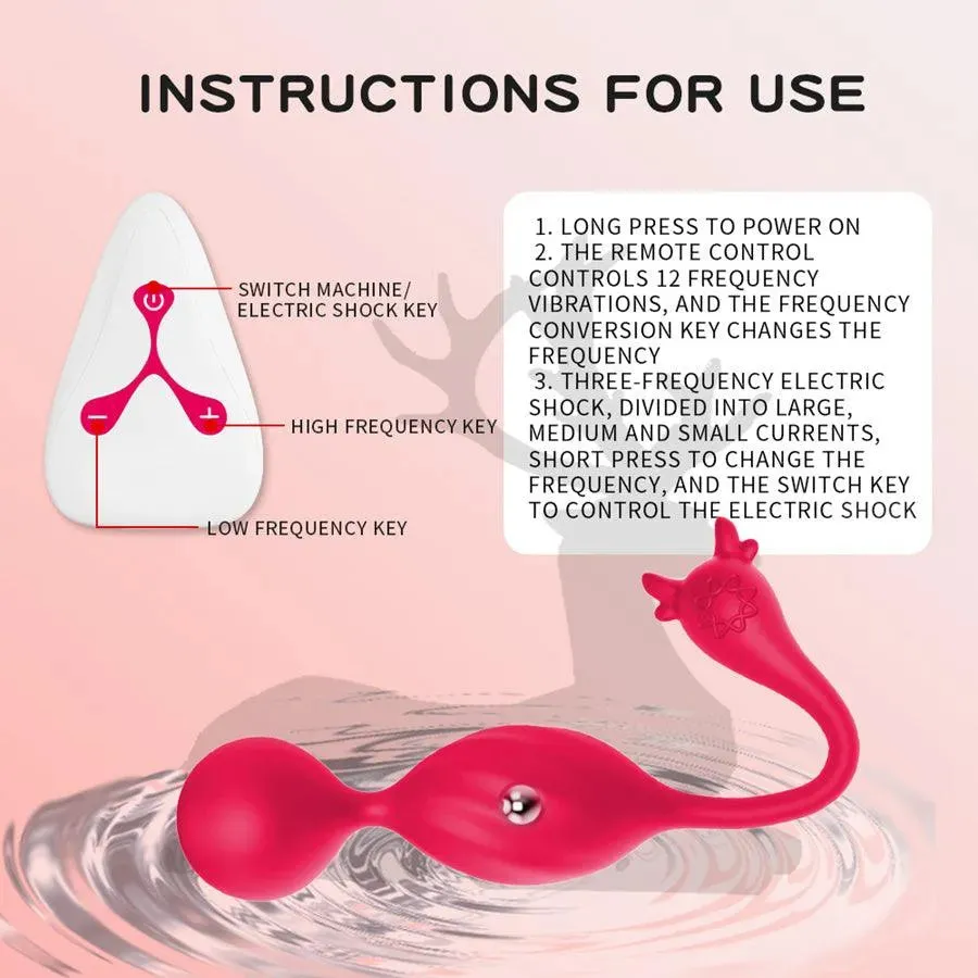 Remote Control Electric Pulse Vibrating Egg