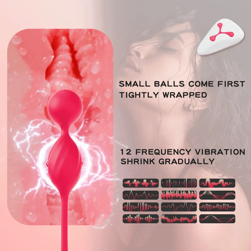 Remote Control Electric Pulse Vibrating Egg