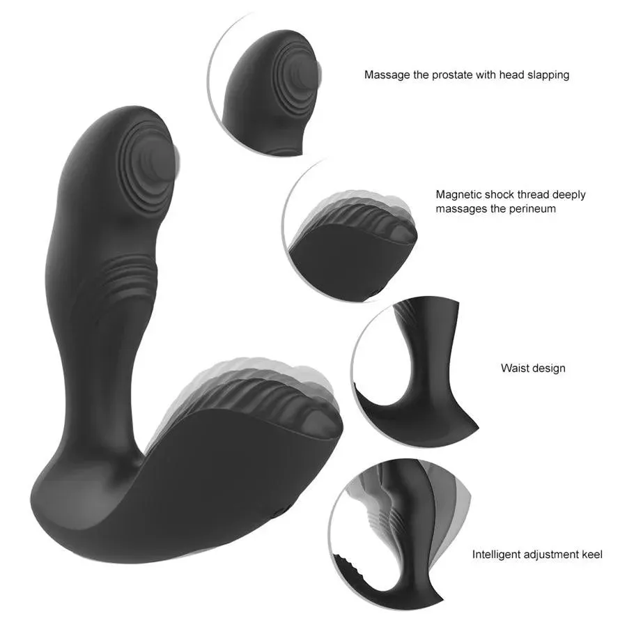 Remote Control Flapping Prostate Stimulator for Men