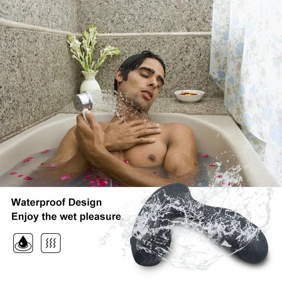 Remote Control Flapping Prostate Stimulator for Men