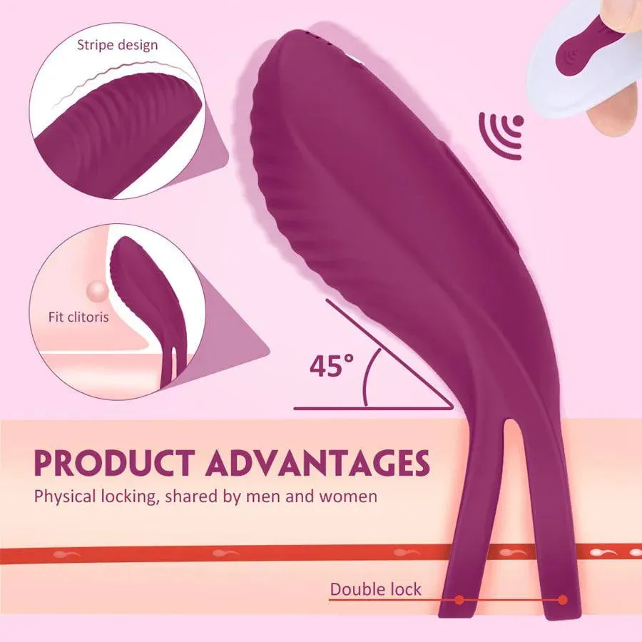 Remote Control Soft Silicone Vibrating Cock Ring