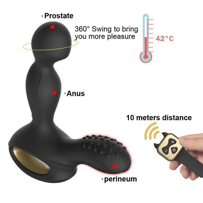 Remote Control Swing Prostate Massager