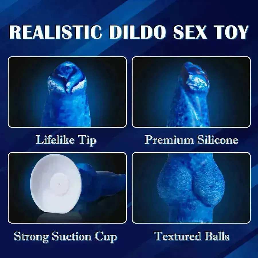 Remote Control Thrusting Vibrating Dildo