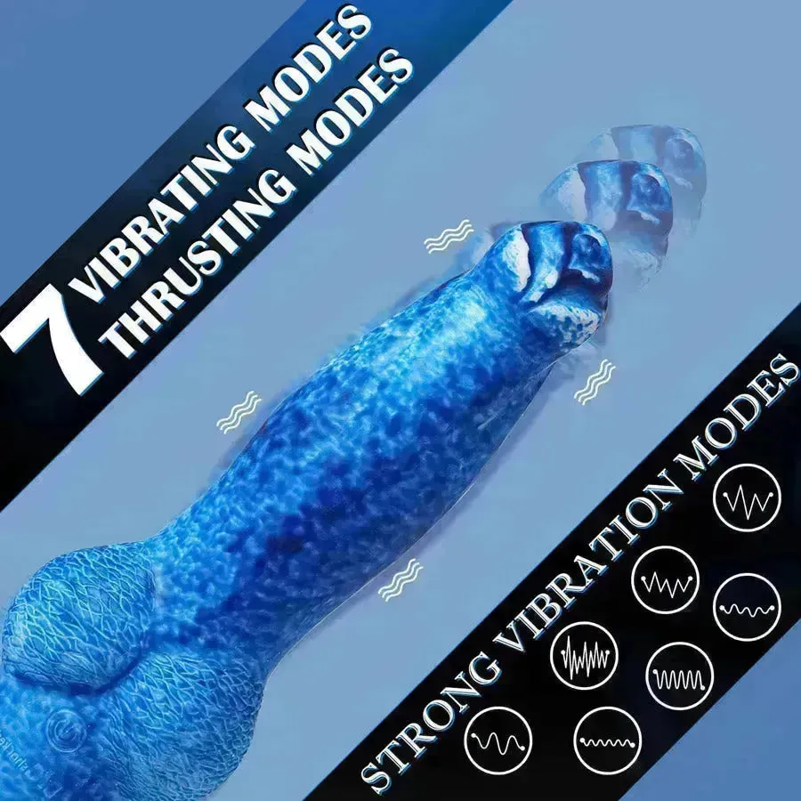 Remote Control Thrusting Vibrating Dildo