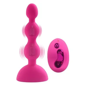 Remote Control Vibrating Anal Beads for Anal Game