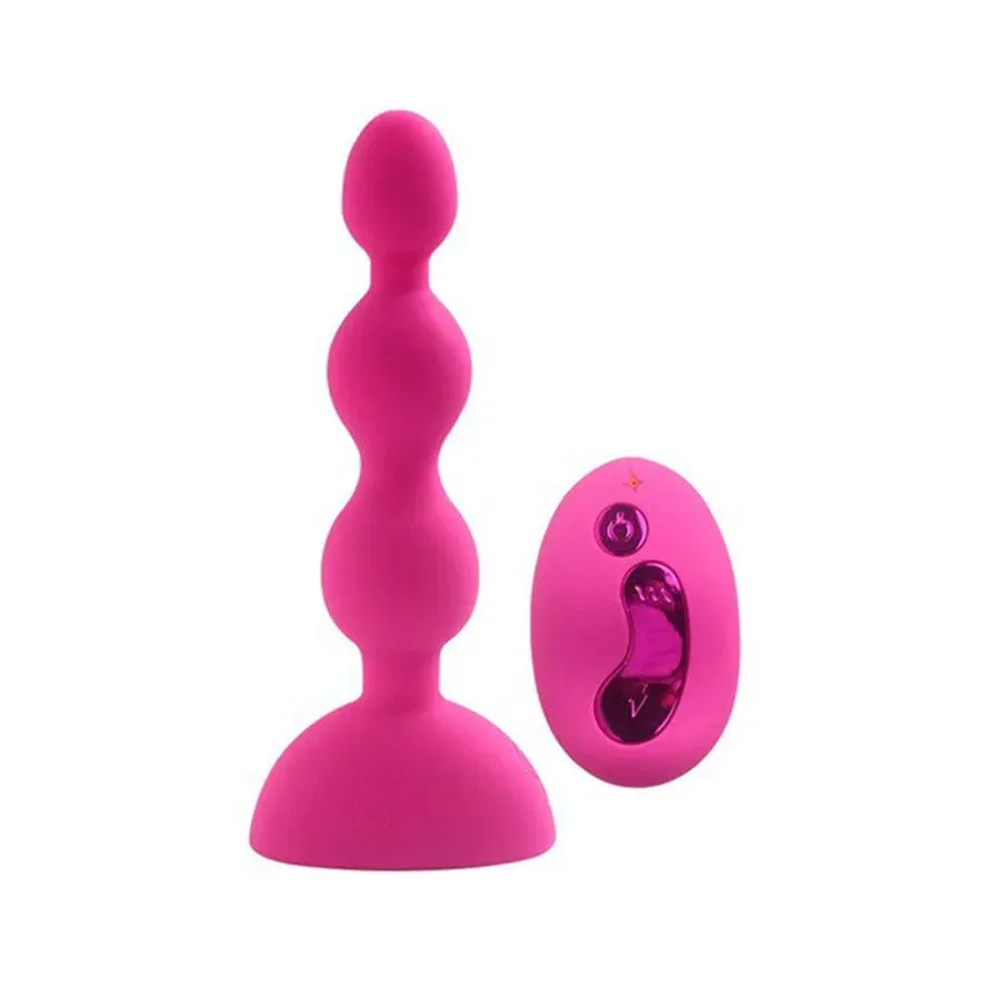 Remote Control Vibrating Anal Beads for Anal Game