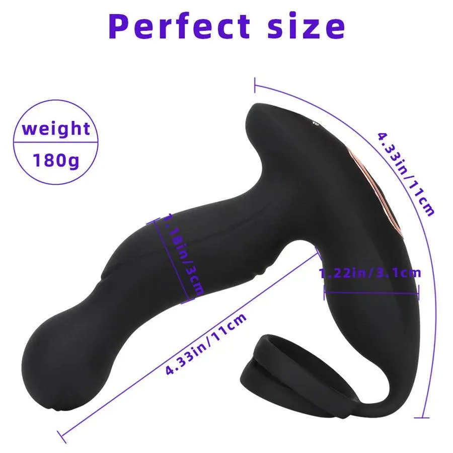 Remote Control Vibrating Prostate Toy for Men