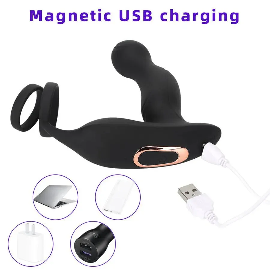 Remote Control Vibrating Prostate Toy for Men