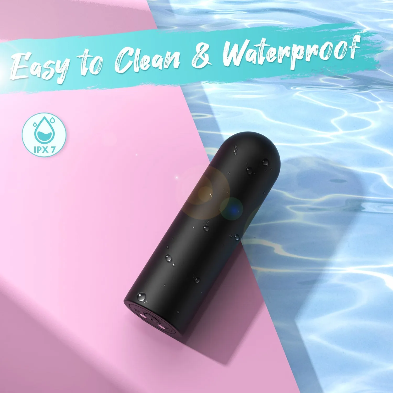 Remote Controlled Bullet Vibrator with 10 Vibrating Modes