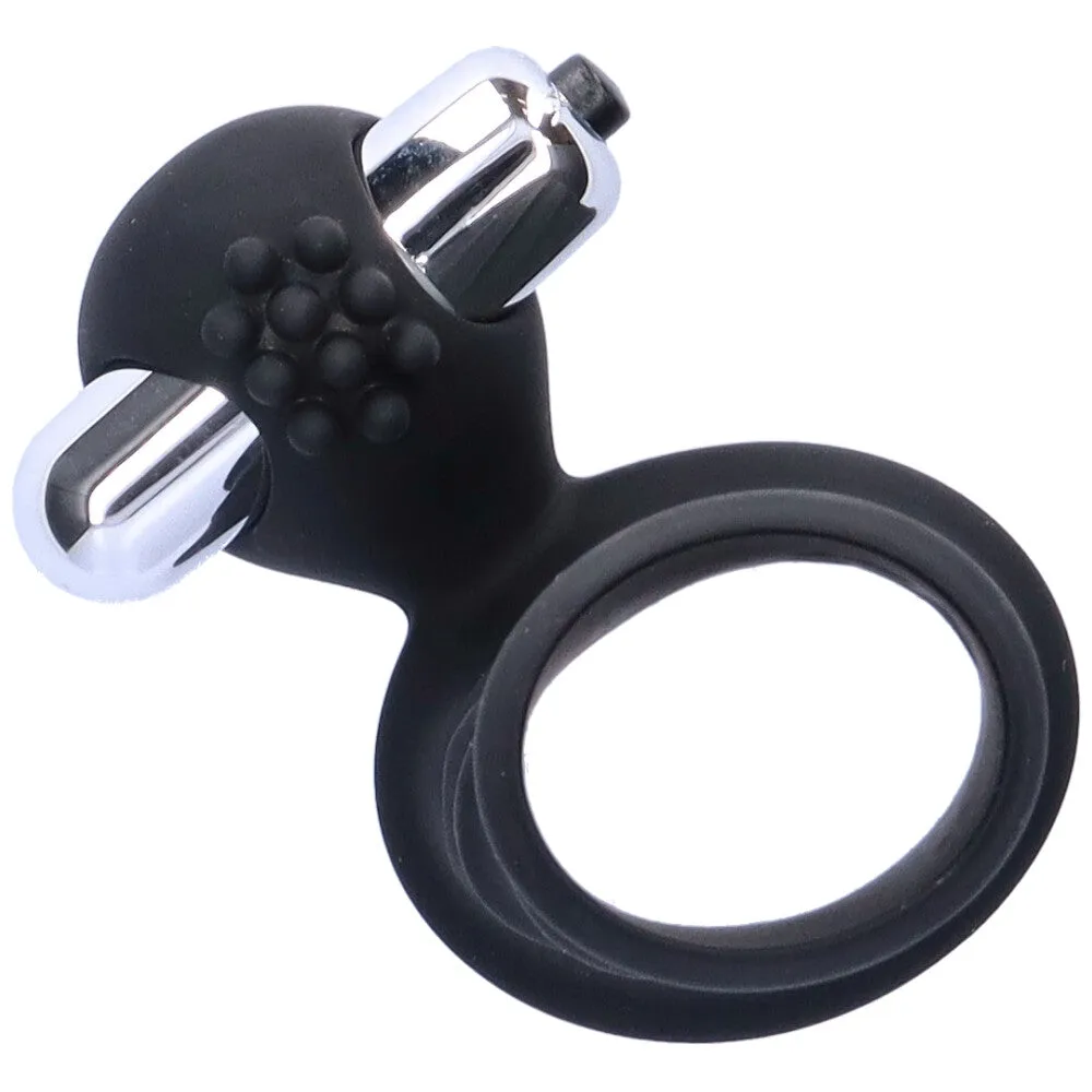 Rippled Vibrating Silicone Cock Cage
